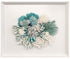 aqua coral wall art